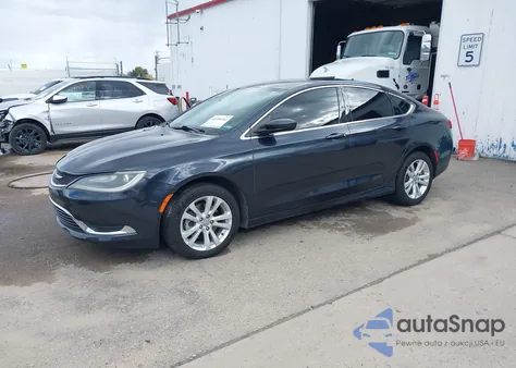 2016 Chrysler 200 Limited Platinum из США, поврежденный, VIN 1C3CCCAB5GN188781